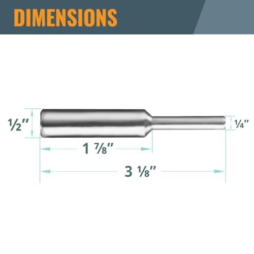 Router Centering Pin and Cone Set - 1/2" & 1/4"