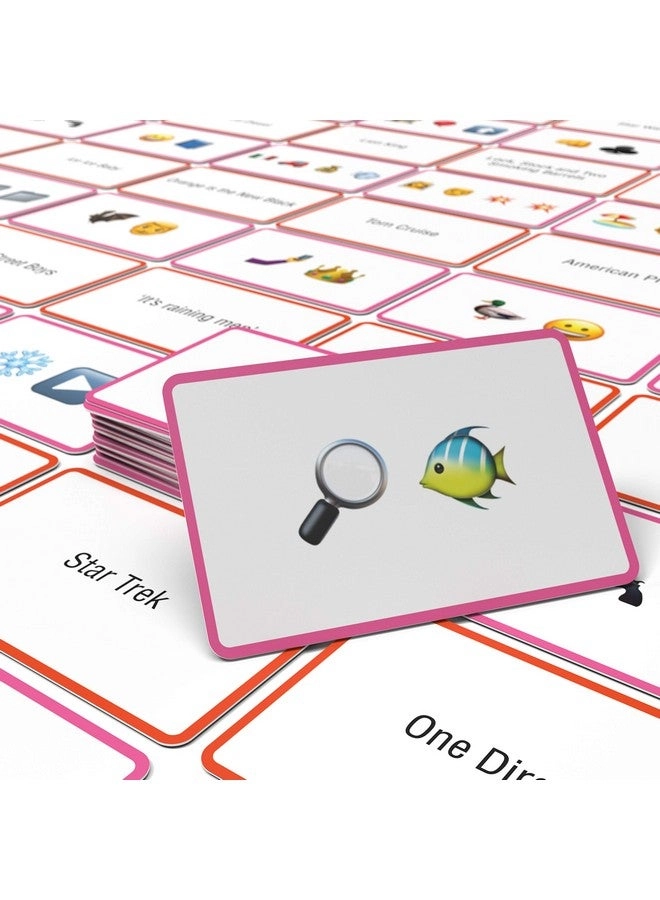 Name The Emoticon Game: Pop Culture Edition - Card Game