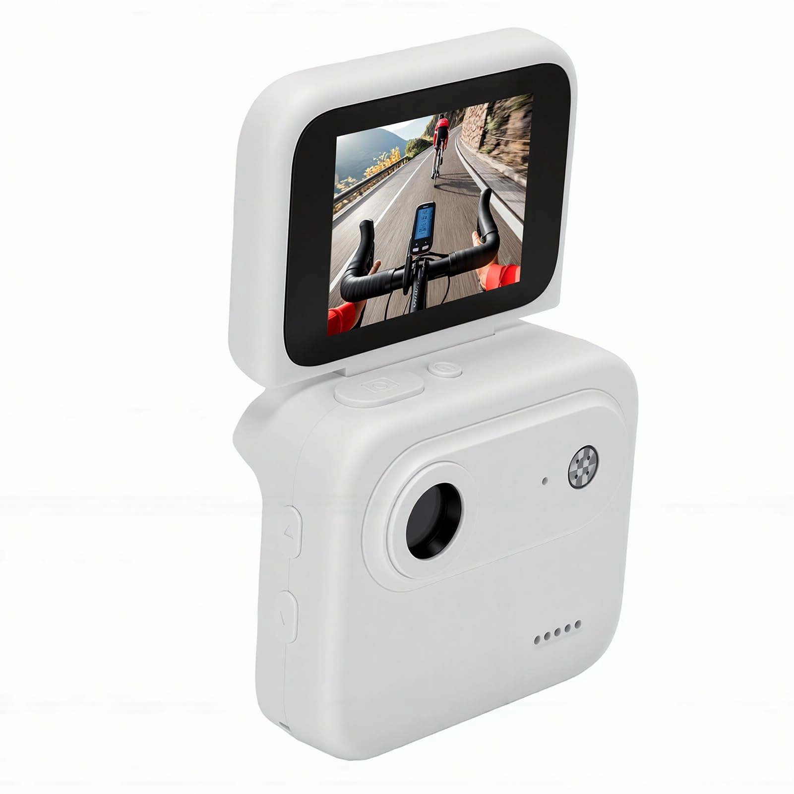 Wisoqu Action Camera - 48MP 1080P 143 Degree Wide Angle Lens