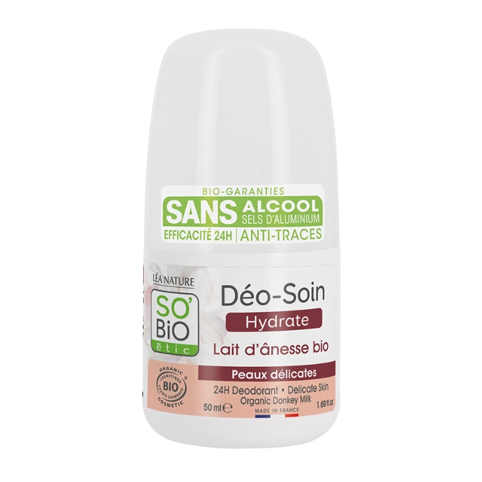 SO’BiO étic 24H Deodorant Donkey Milk - 50ml Organic