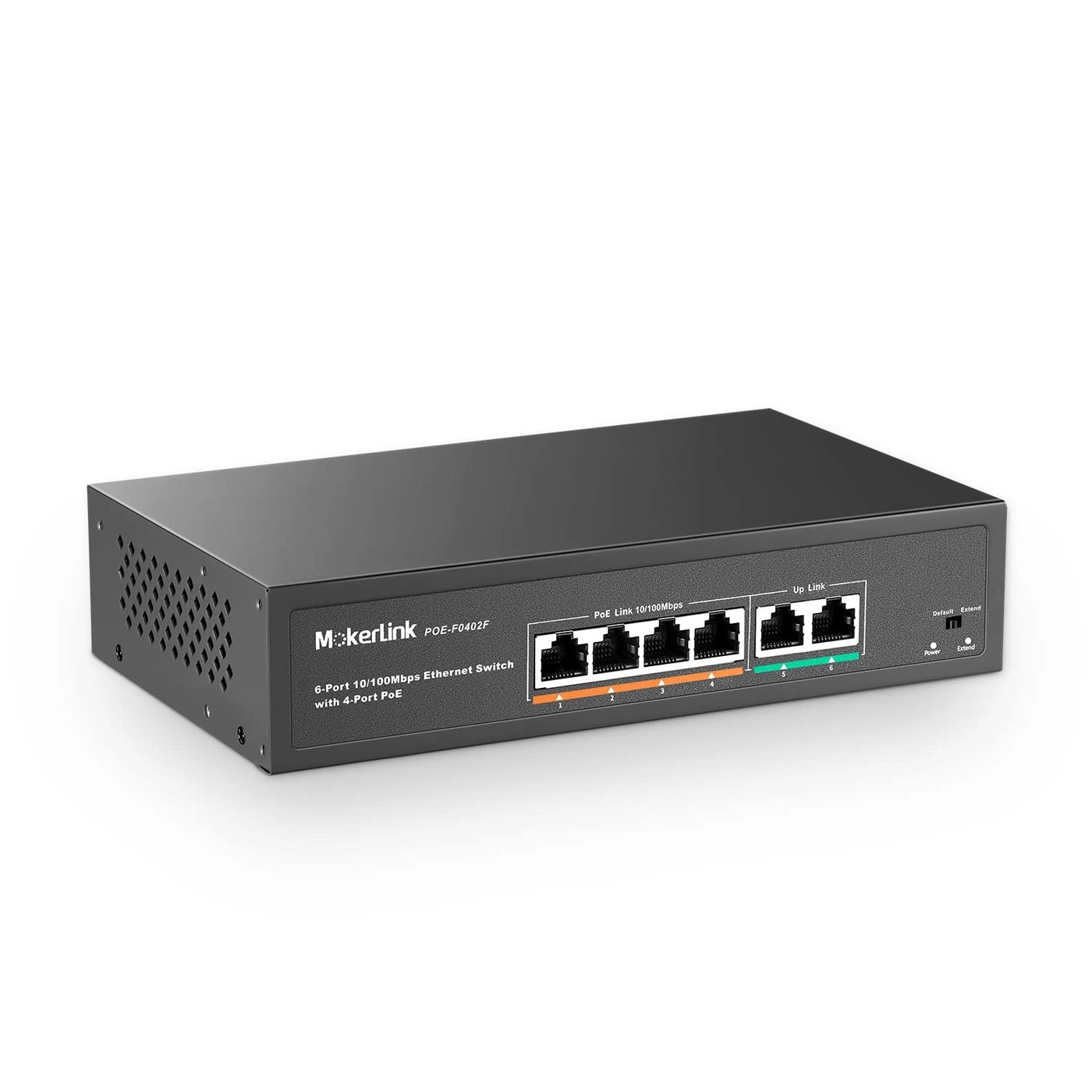 4 PoE + 2 FE 6-Ports
