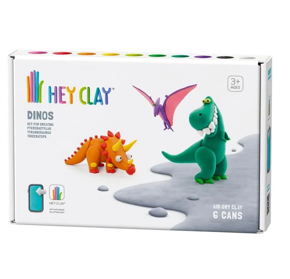 DIY Dinos - Modeling Clay 3+ years 6 cans