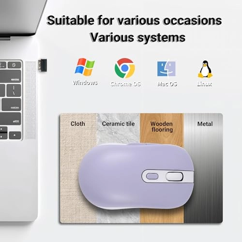 Ergonomic Mouse - Bluetooth (5.0/3.0) USB