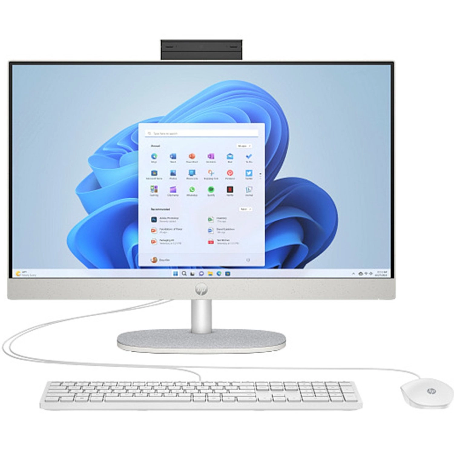 HP All-in-One Desktop - 8GB 23.8inch Intel Core i5-1335U