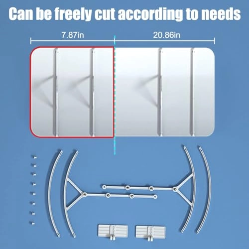 Air Conditioner Deflector - Compatible with any window unit