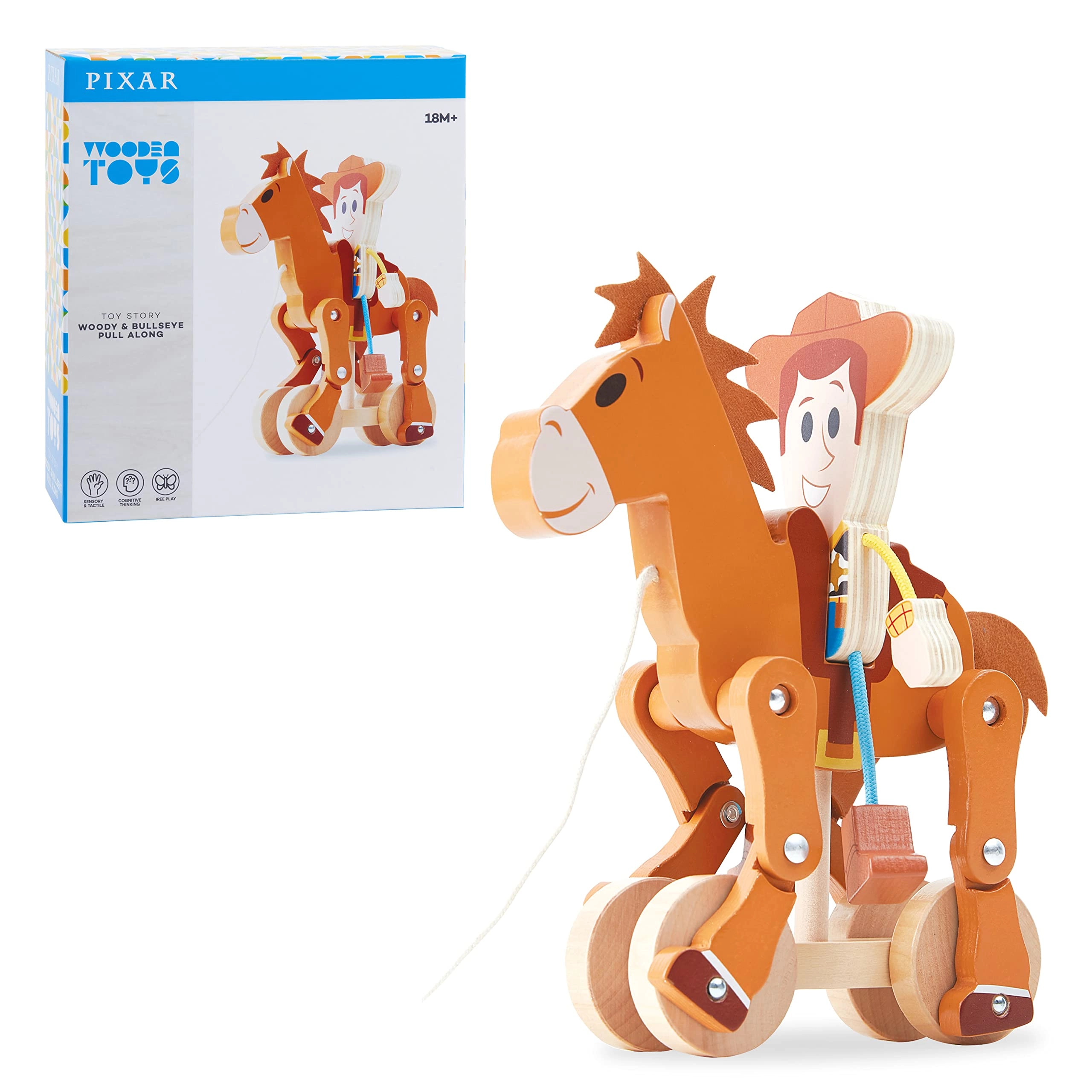 Just Play Woody & Bullseye Pull-Along Toy