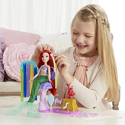 Ariels Royal Ribbon Salon - Red Hair Fashion doll