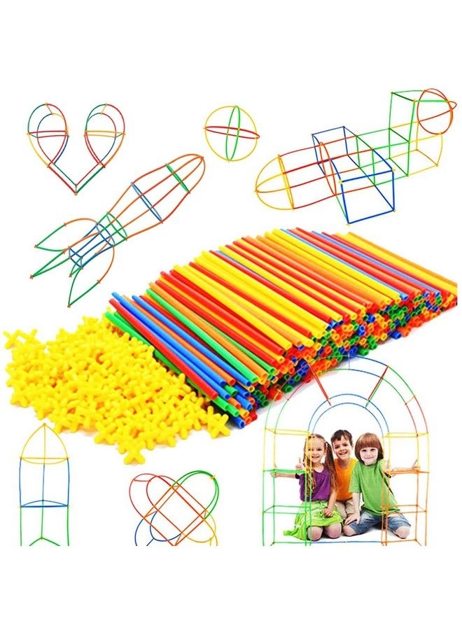 Straw Building Set - Construction 300pcs