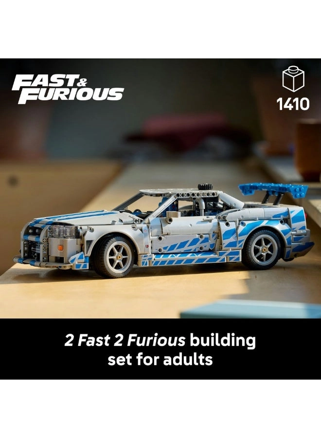 Fast & Furious Technic Nissan Skyline GT-R (R34) (42210)
