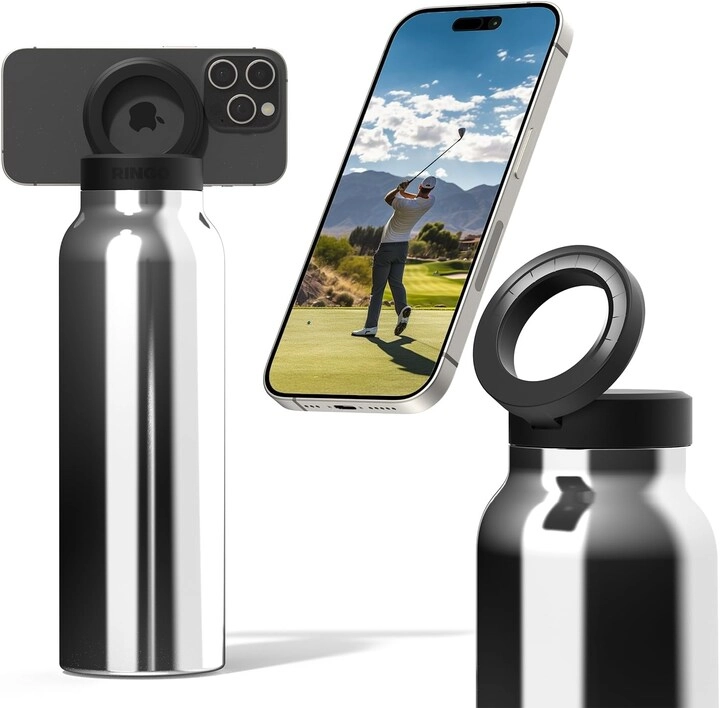 Insulated Water Bottle - Magnetic Ring - 946 ml