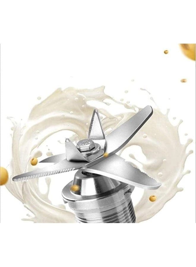 Multifunctional Heavy Duty Blender - 2 Jars Juicer Mixer Stainless Steel Blades