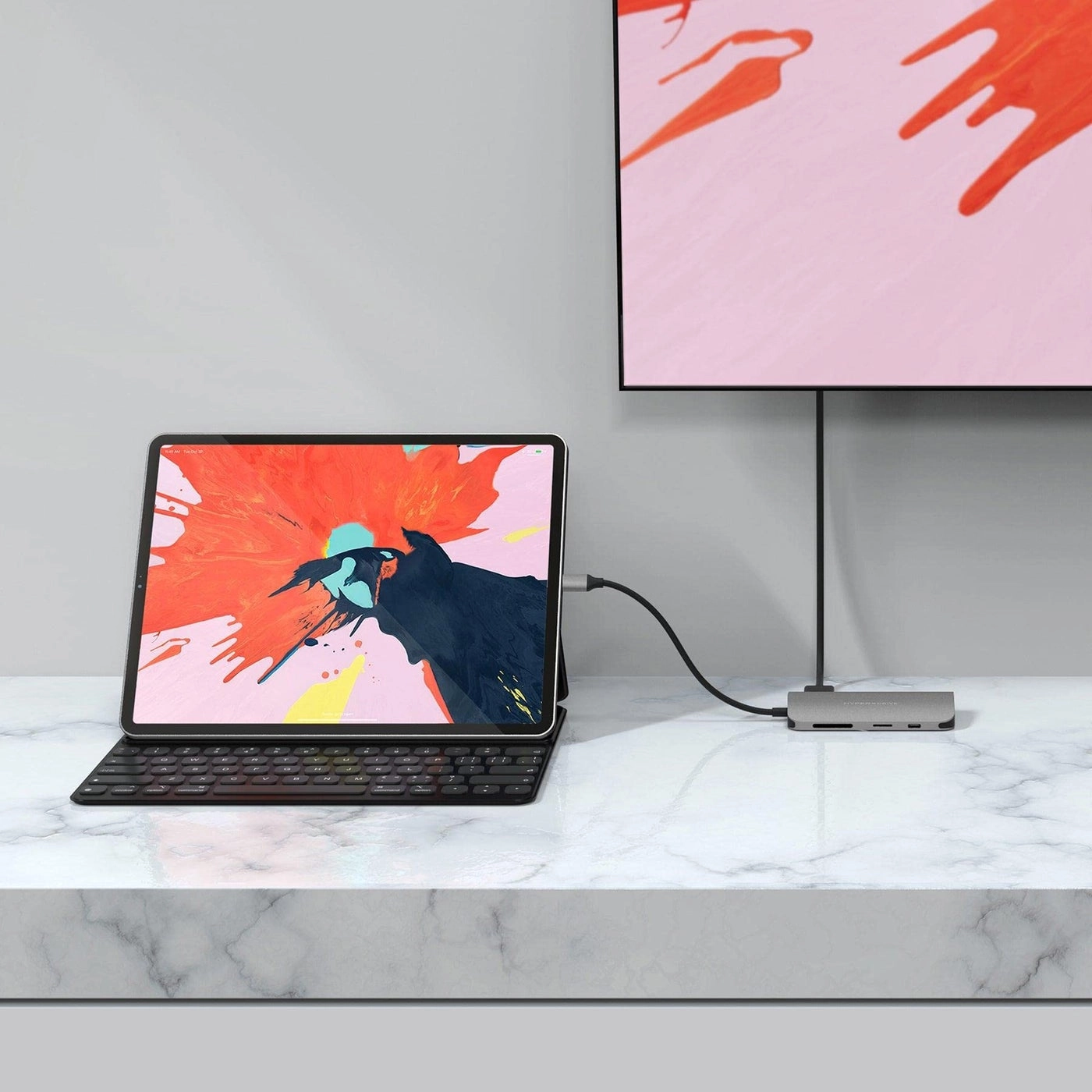 Hyperdrive Power 9-in-1 USB C HUB - 60W PD HDMI 4K30Hz Gigabit Ethernet