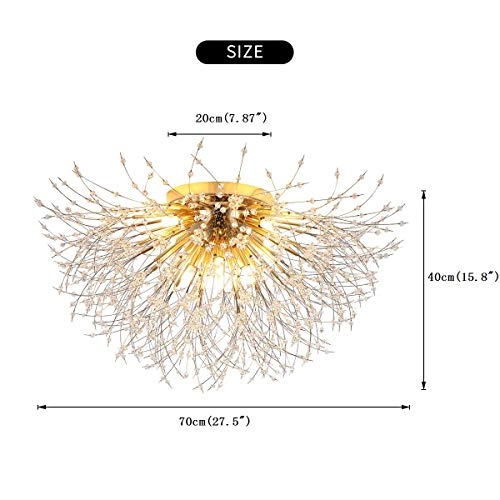 Modern Firework Chandeliers - 4000K