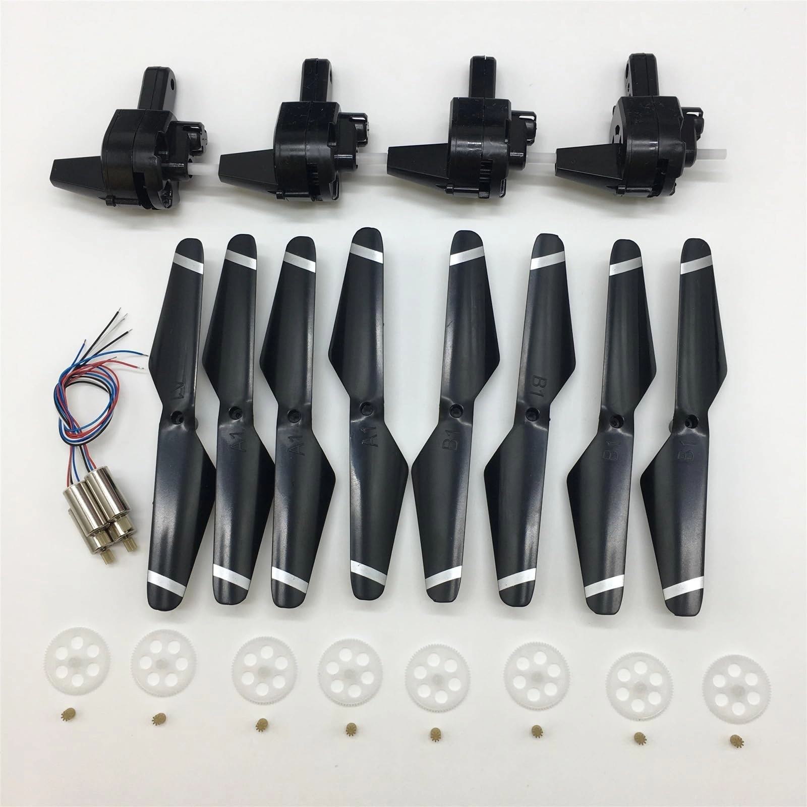 Arm Blades Engine Motor Gears Kit - Blue S60