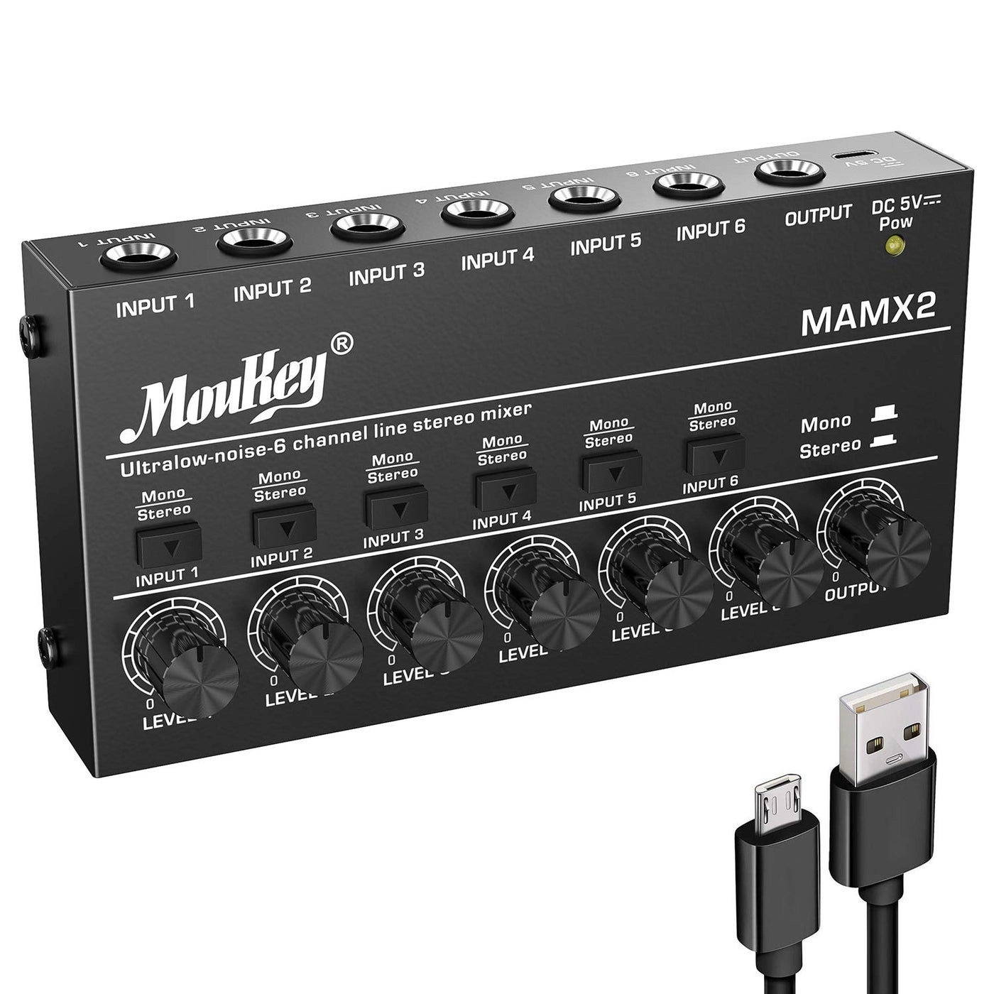 Moukey MAMX2 - 6 channels