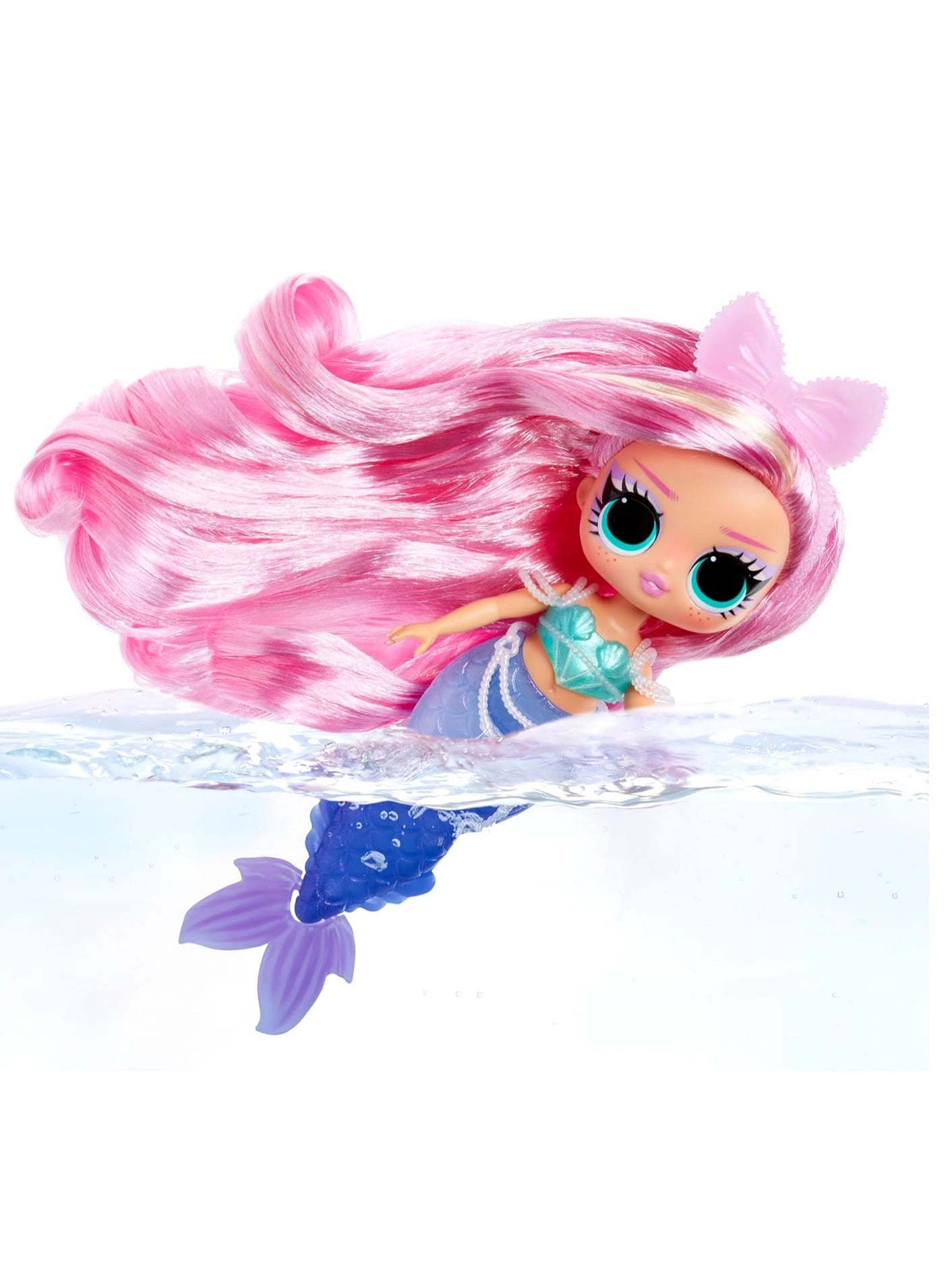 Lola Waves Tweens Mermaid Fashion Doll - Color-changing tail Ages 3+