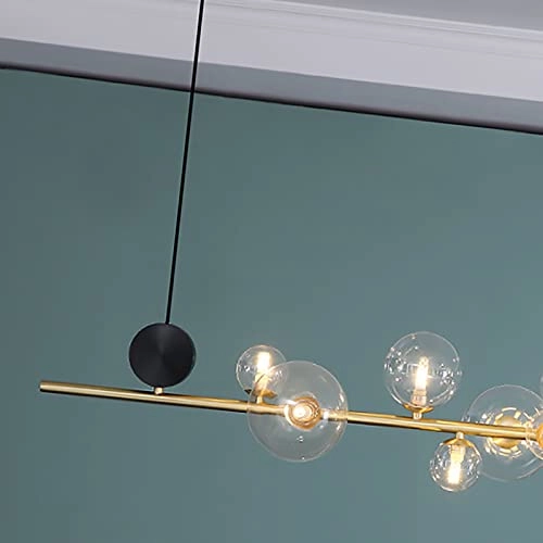 Molecular Chandelier - G9 Copper and glass 90*27*30cm