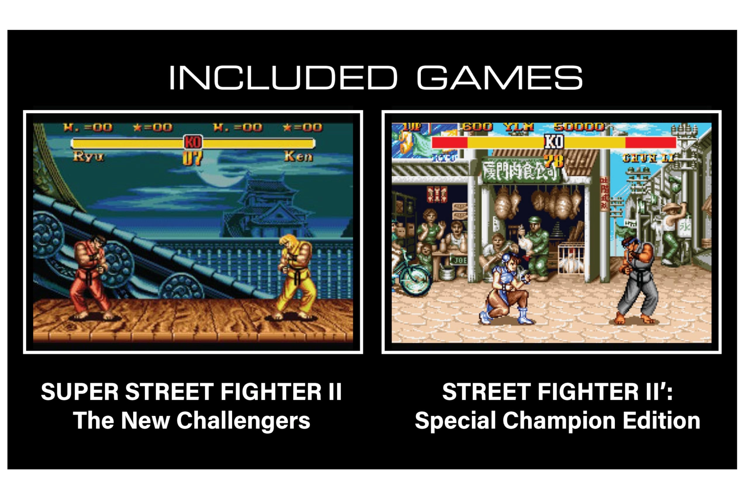Street Fighter II Pocket Player Pro - 2.75" full color display Includes Super Street Fighter II and Street Fighter II': Special Champion Edition