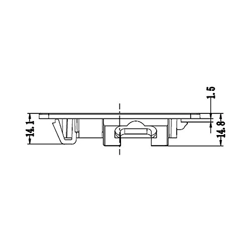 Car Rear View Camera - Night Vision RCA PAL 656(H)x582(V)
