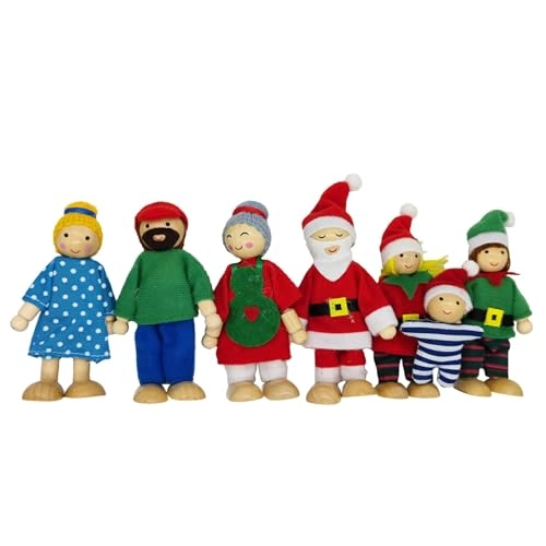 Dollhouse Family Dolls - 7 pcs (YF002)