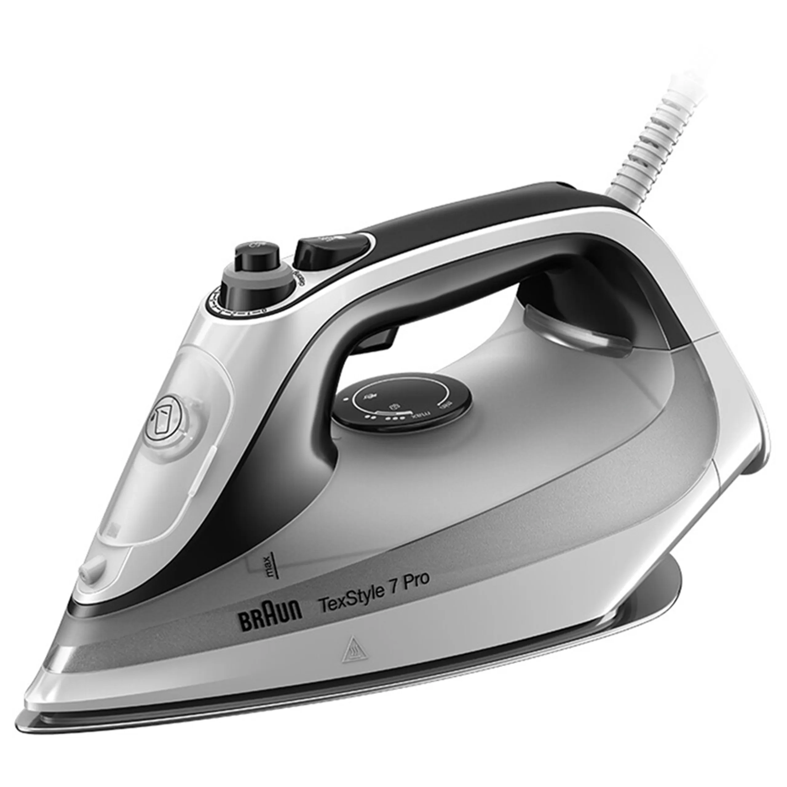 Braun TexStyle 7 Pro Steam Iron - 2900W 220 g/min Steam Shot