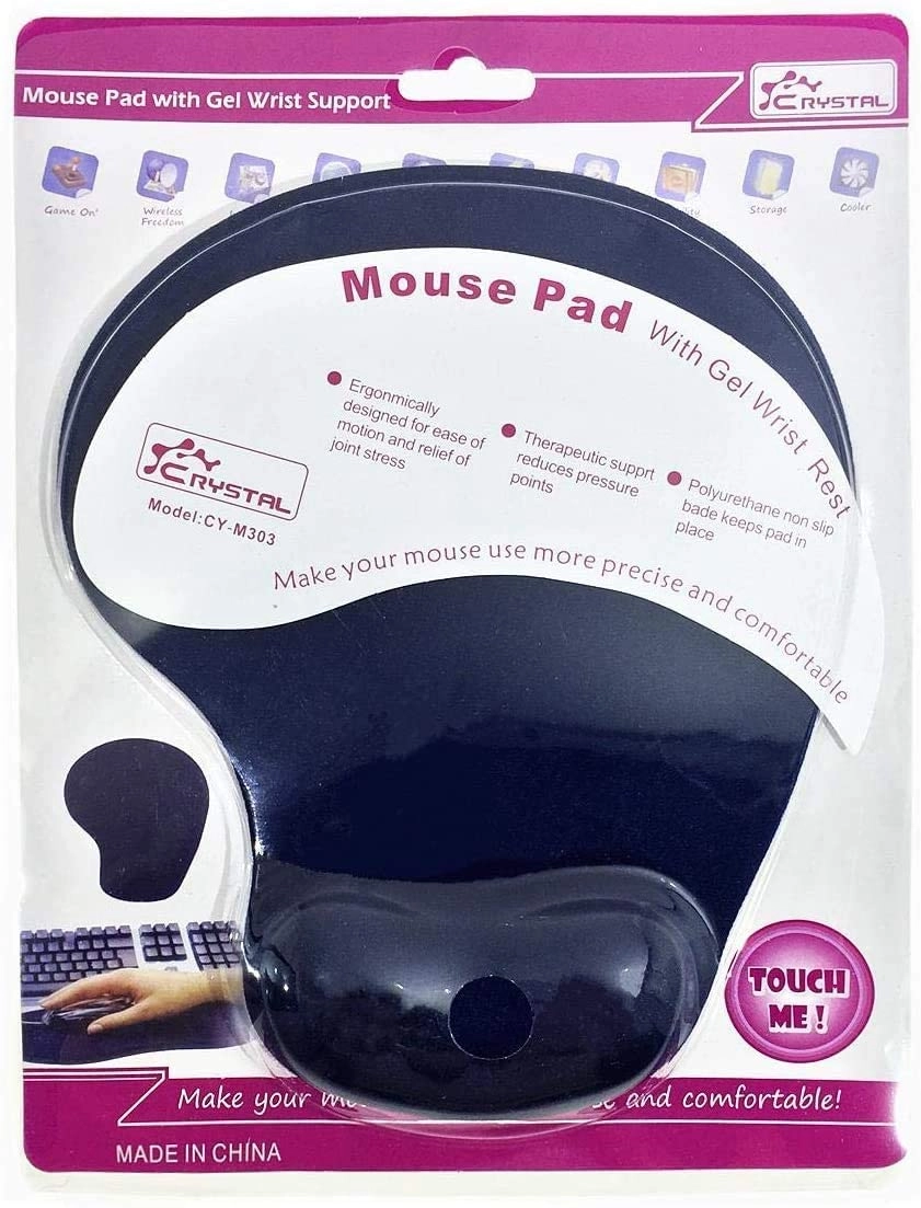 Ntech Wrist Gel Rest Silica Gel Ergonomic Mouse Pad
