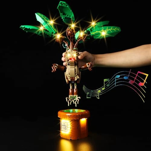 LED Lighting Set for LEGO Mandrake Plant Set 76433 - Acrylonitrile Butadiene Styrene