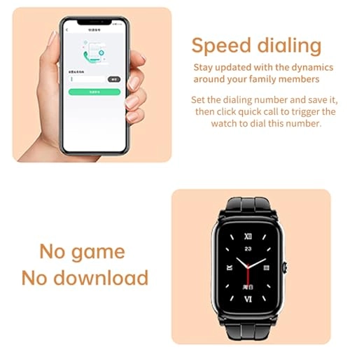 Fall Detection Watch for Elderly ABS+PC