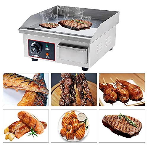 Commercial Electric Countertop Griddle - 36*300mm