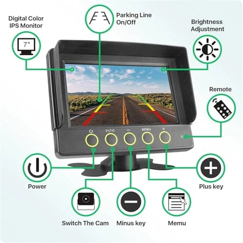 AHD Monitor - 7 inch