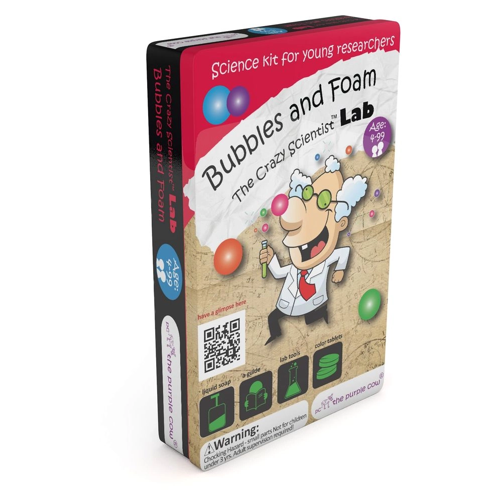 The Purple Cow The Crazy Scientist LAB - Bubbles and Foam - 4 years+