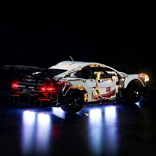Led Lighting Kit for Technic Porsche 911 RSR for LEGO 42096