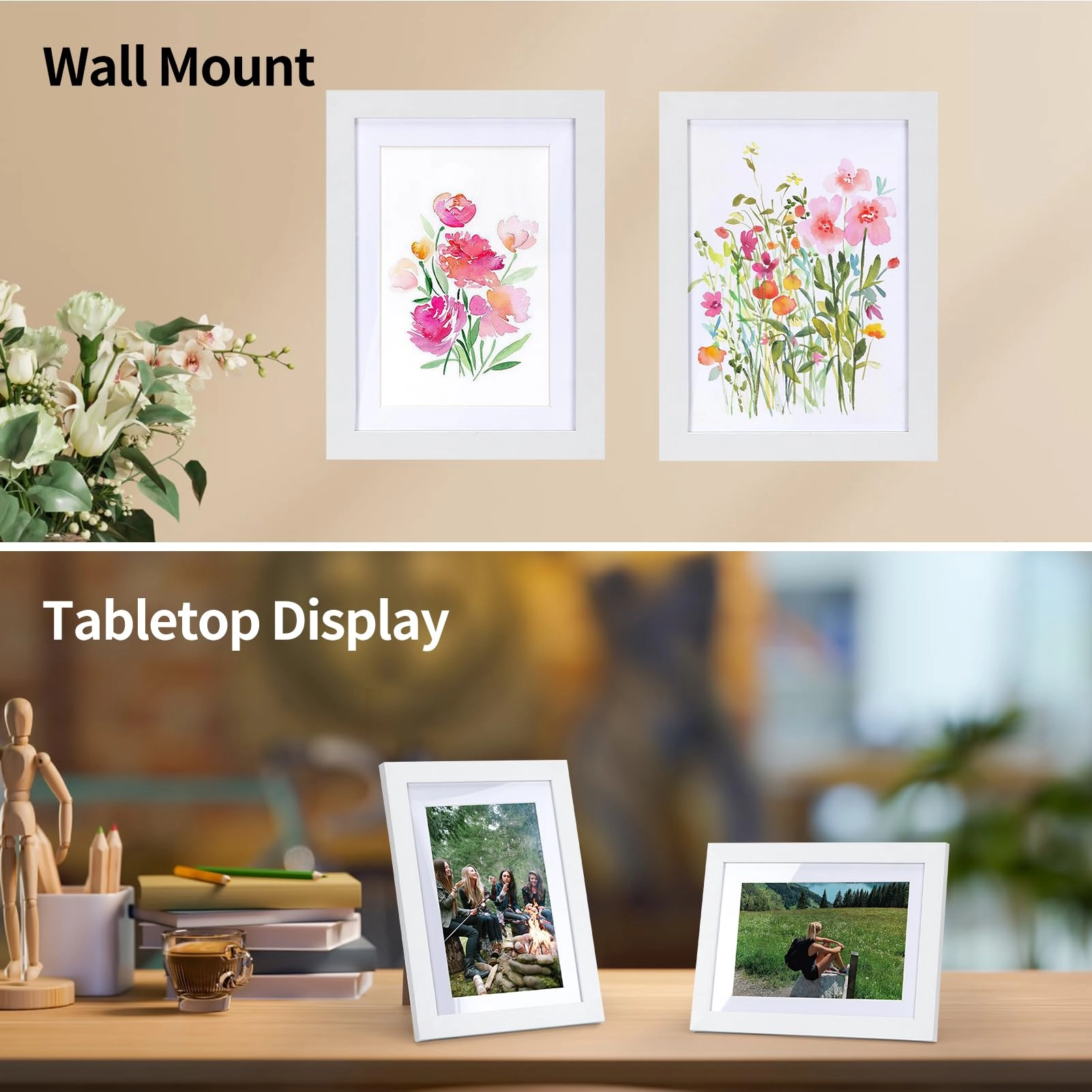 Photo Frames - 4x6/5x7 Pack