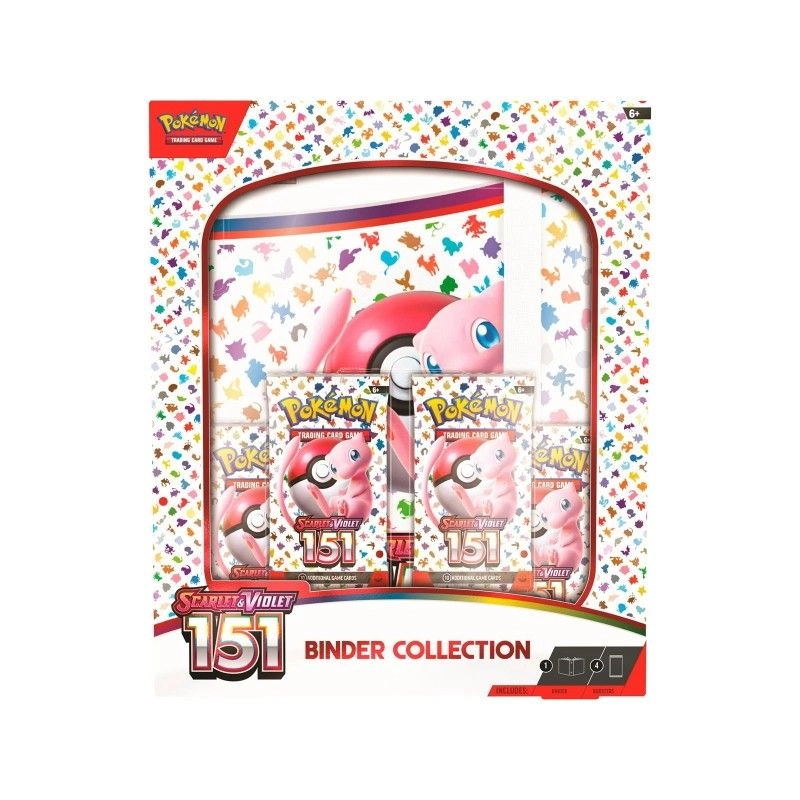 Scarlet & Violet 151 booster pack - 4pcs + 9-pocket Portfolio - 360pcs