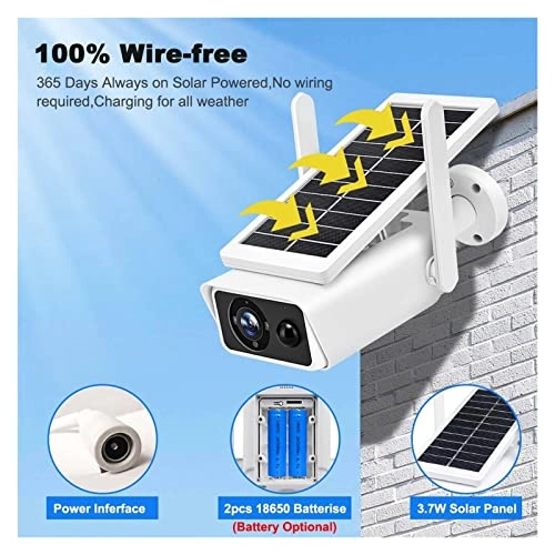 Outdoor Solar Security Camera 4MP