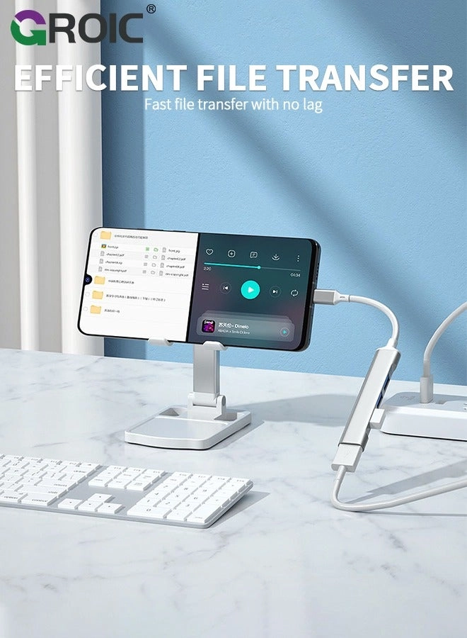 USB Hub - 4-Port 1xUSB3.0 3xUSB2.0