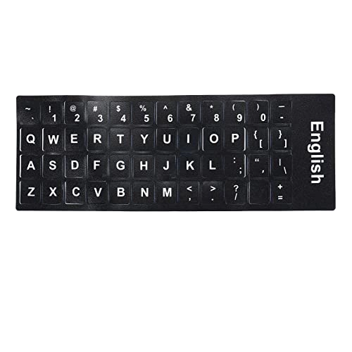 English Keyboard Layout Stickers