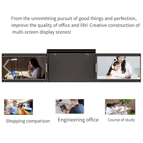 Dual-Screen Portable Display - 13.3 Inches 1920*1080