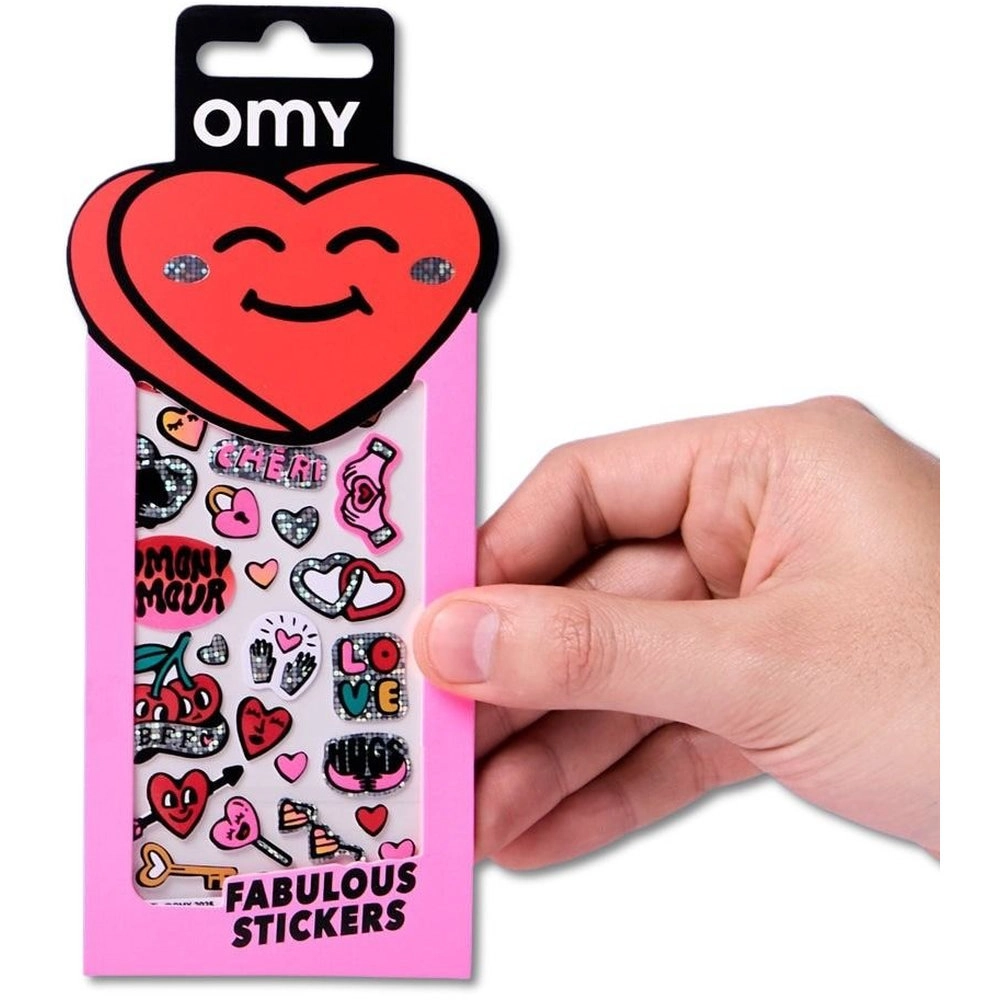 OMY Love Sticker Book Iconic 6 pcs