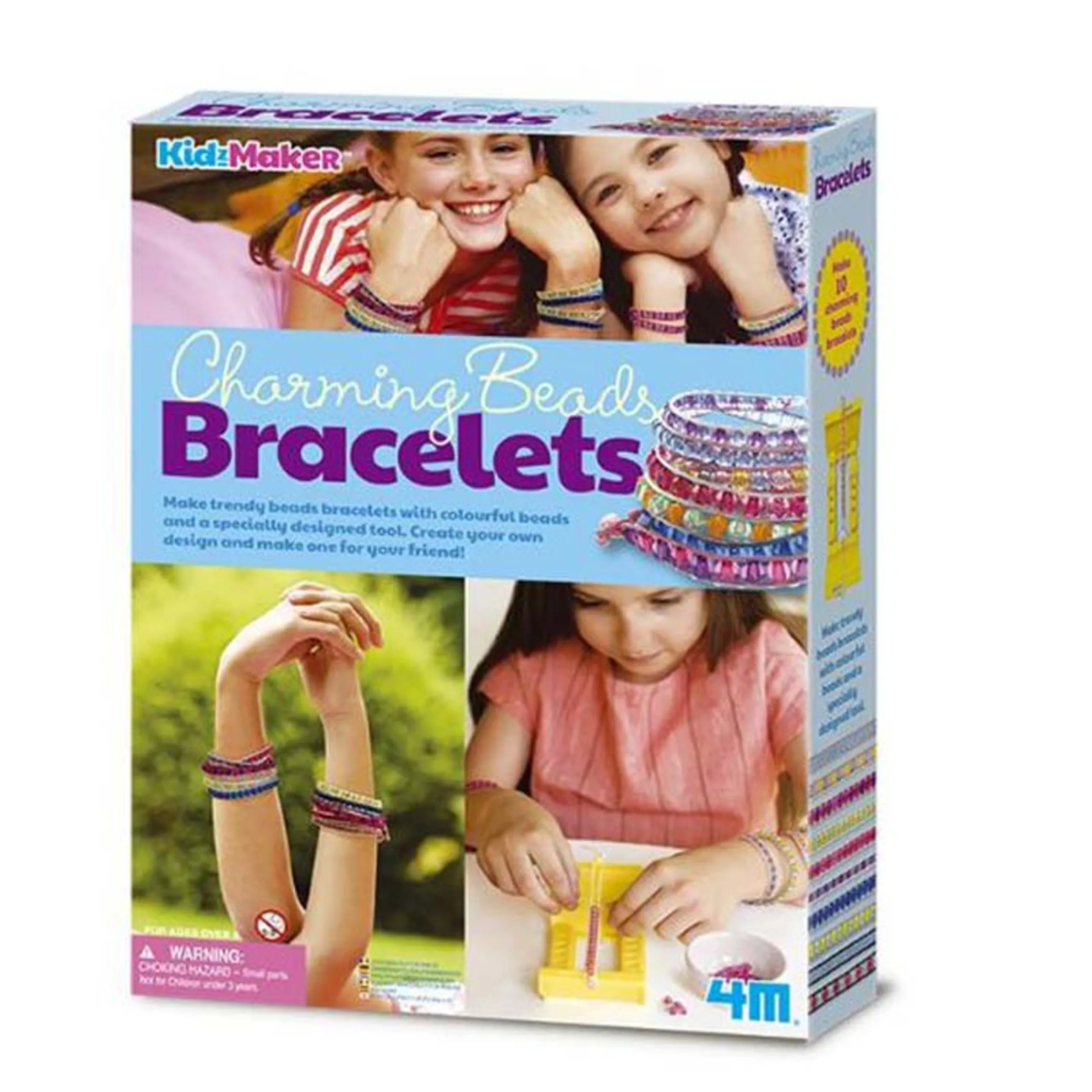 4M Charming Bead Bracelets - Suitable for 5 years & above