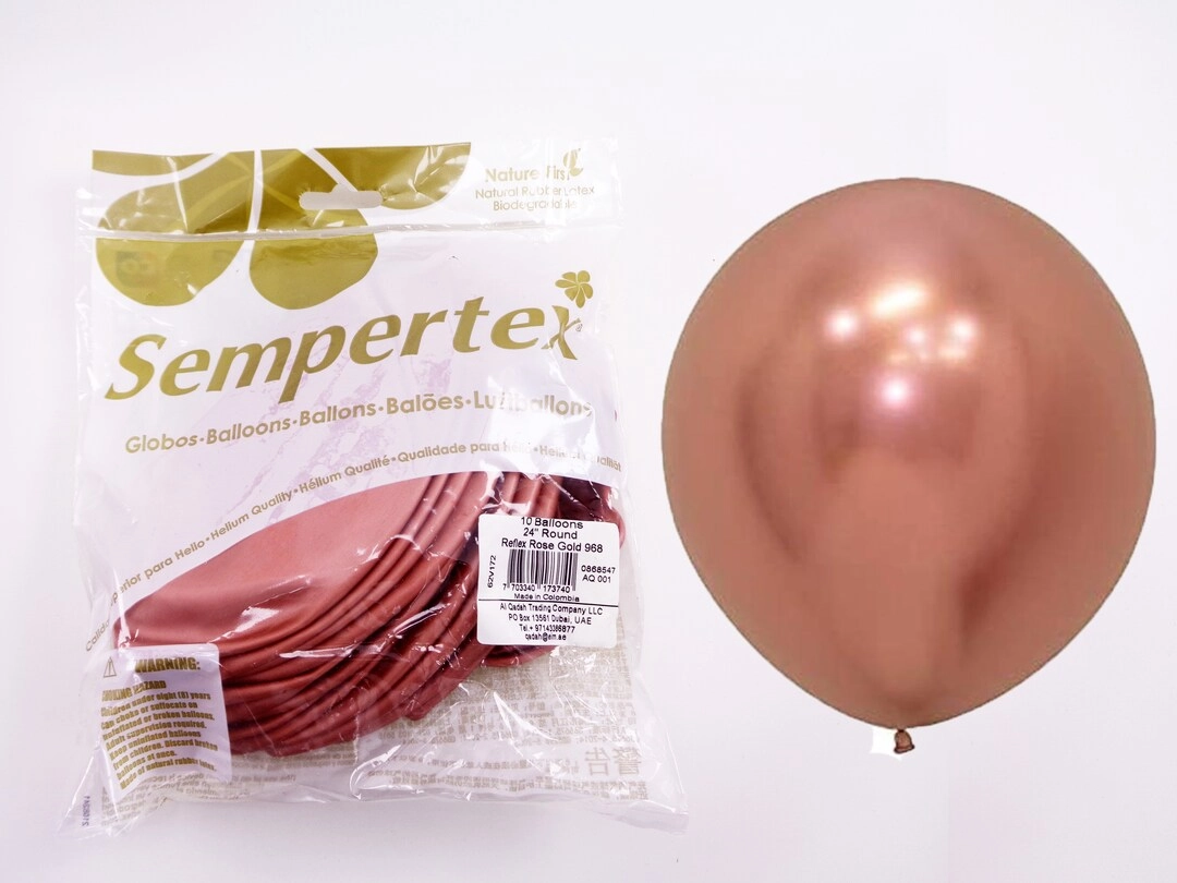 24''Round Balloon - 10 pcs