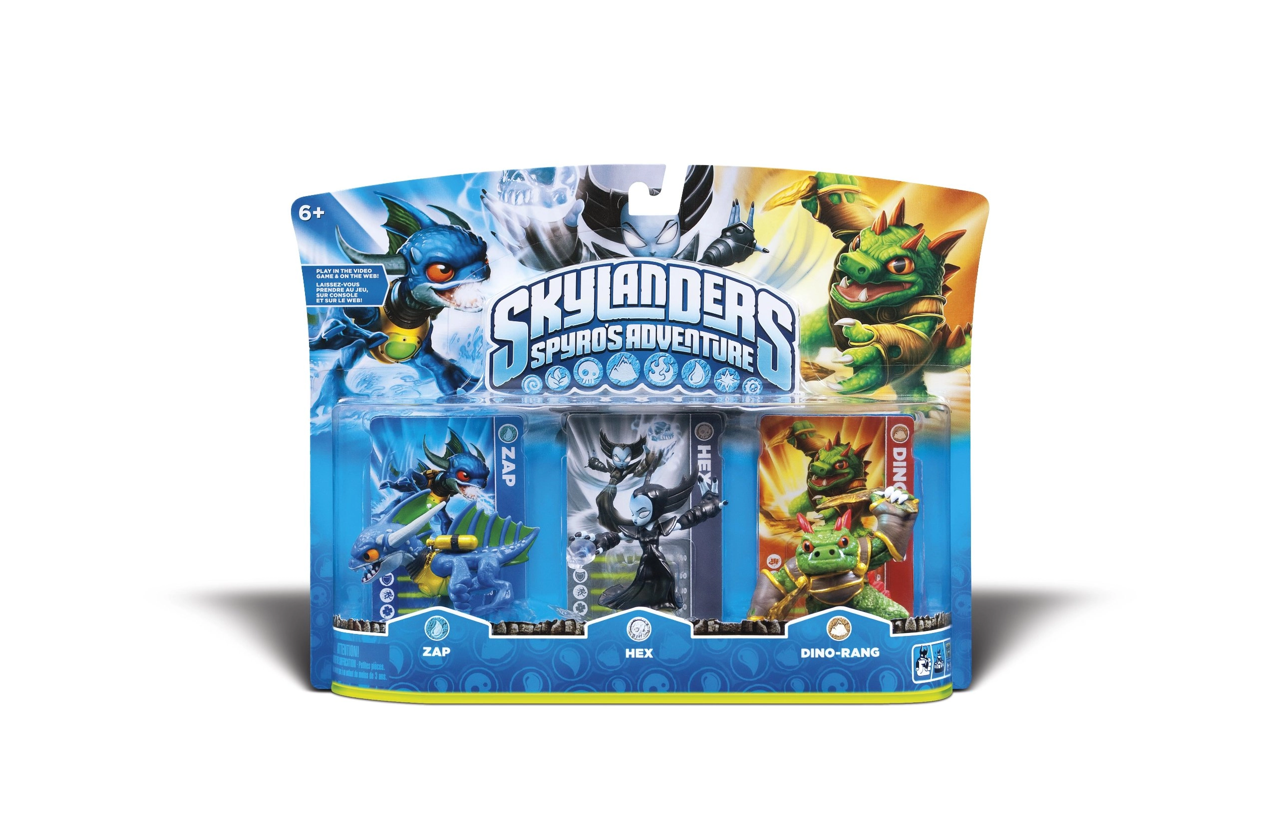 Activision Zap + Hex + Dino Rang - Skylanders Spyro's Adventure (B0050SVEKW)