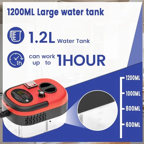 Handheld Steam Cleaner - 3BAR 1200ml