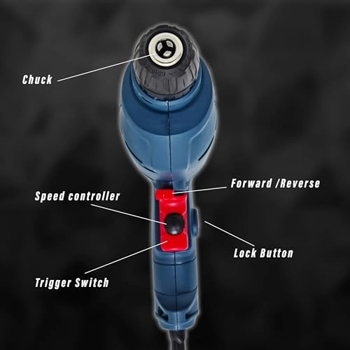 BN-HK110 - 600 W 10mm keyless chuck Variable speed