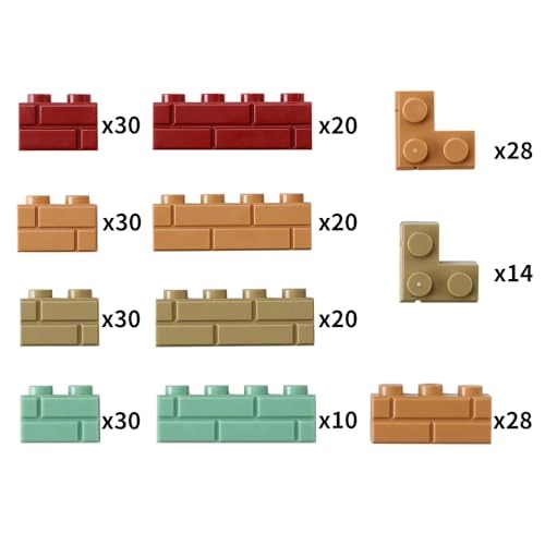 Masonry Profile Bricks Set - 260pcs
