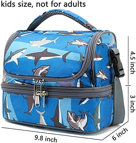 Kids Double Decker Cooler - Shark