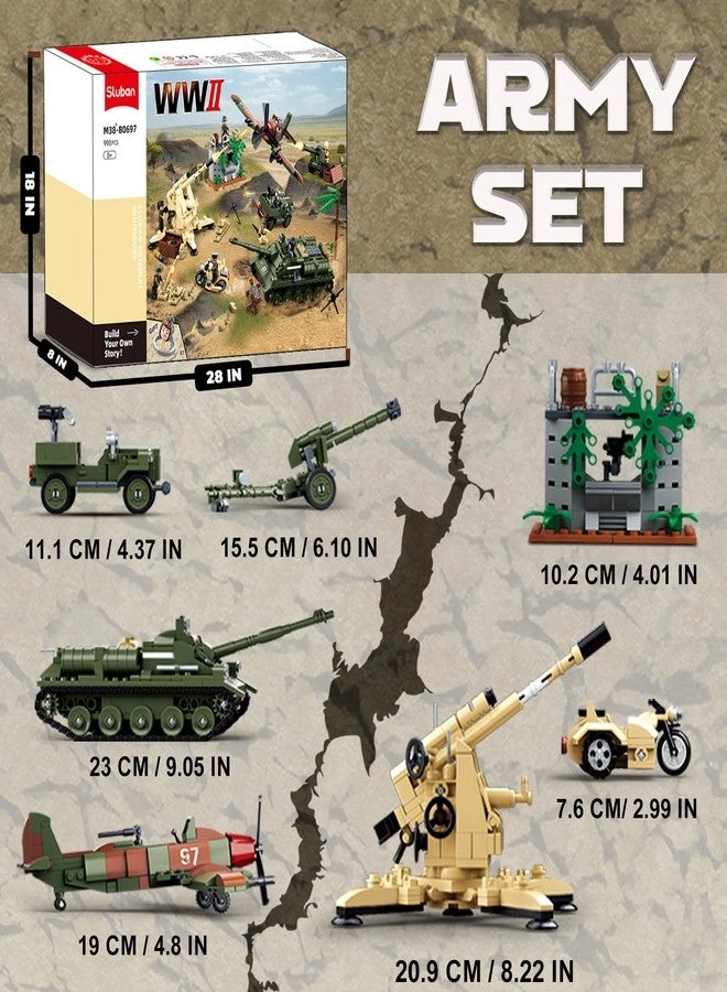 Military Base - WW2 Army Lego