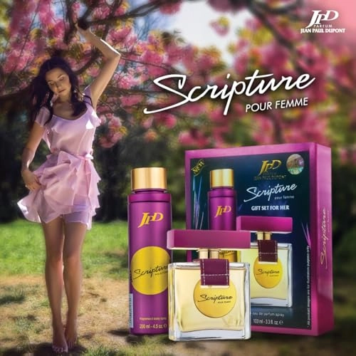 Scripture Pour Femme - 100ml Eau de Parfum + Body Spray - 200ml