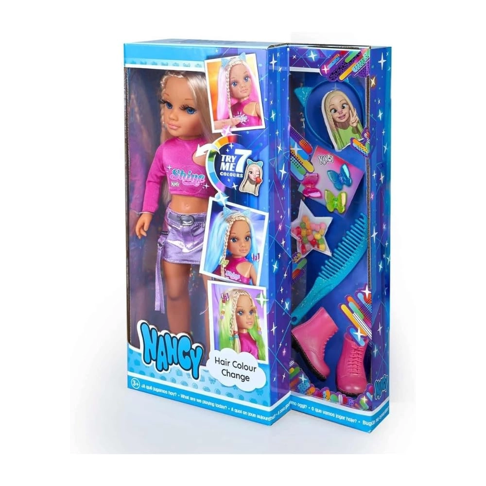 Nancy Doll - Hair Colour Challenge 5 Shades Ages 3+
