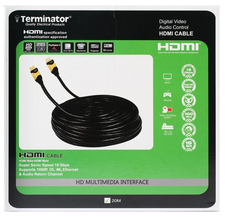 HD HDMI Cable 20m